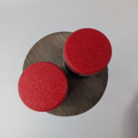 Vtg Miniature Christmas Tins Forest Animals Tree 2" Holiday Container Gift Box - Picture 5 of 12